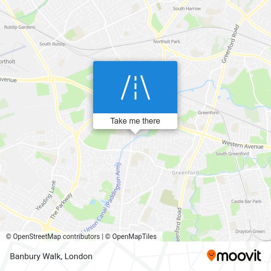 Banbury Walk map