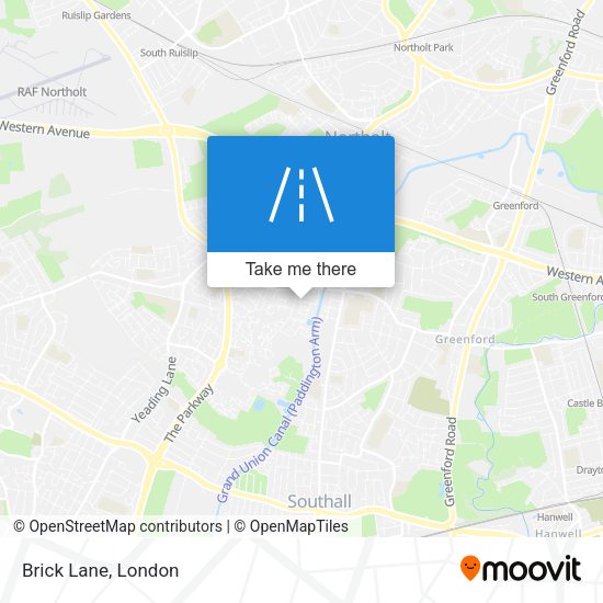 Brick Lane map