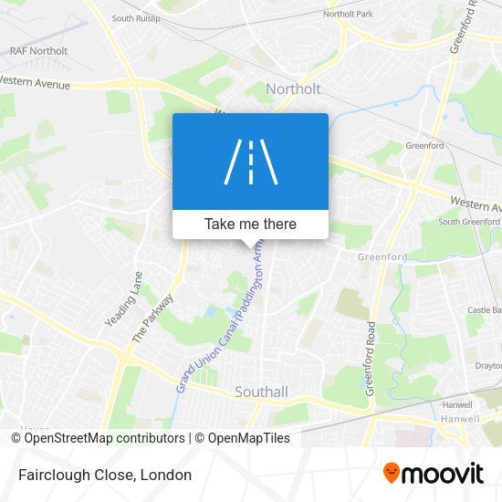 Fairclough Close map