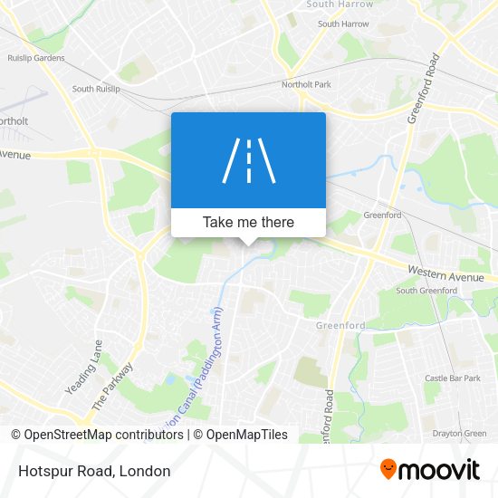 Hotspur Road map