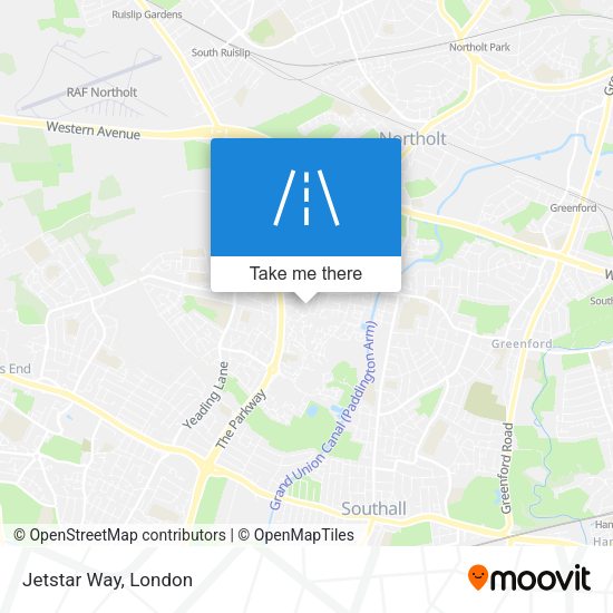 Jetstar Way map