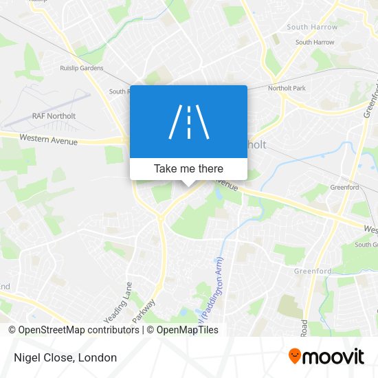 Nigel Close map
