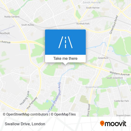 Swallow Drive map