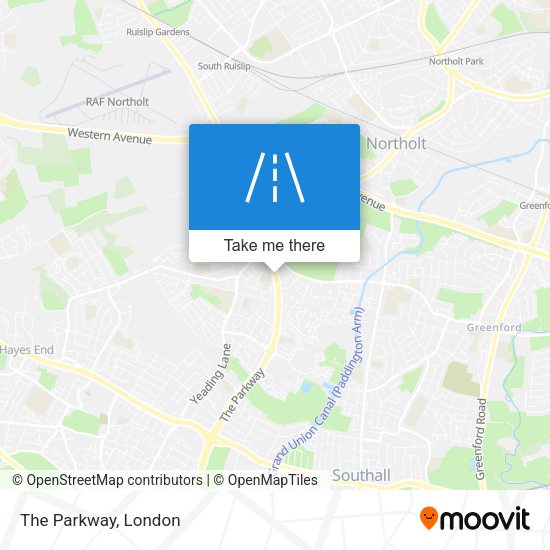 The Parkway map
