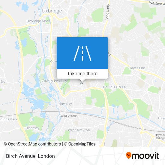 Birch Avenue map