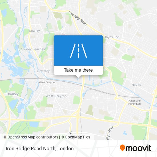 Iron Bridge Road North map