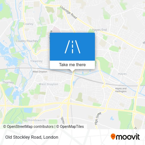 Old Stockley Road map