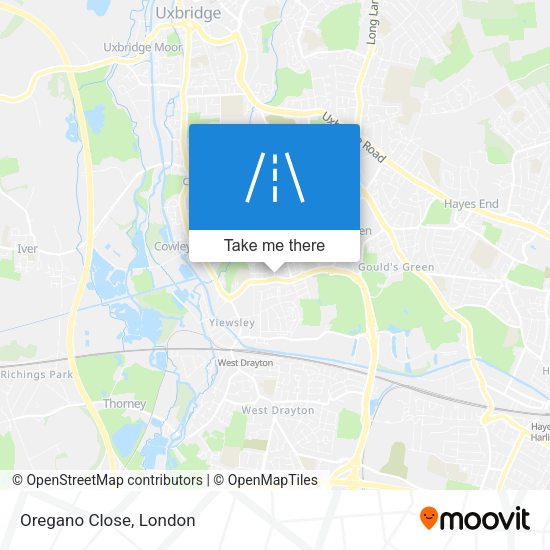 Oregano Close map