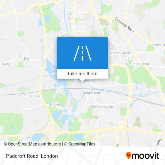 Padcroft Road map