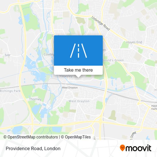 Providence Road map