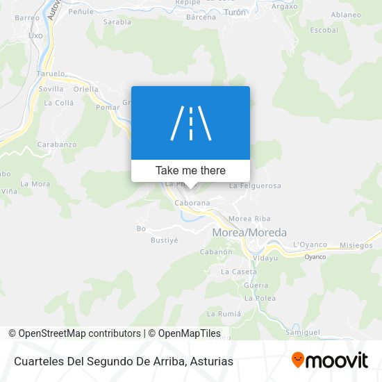 Cuarteles Del Segundo De Arriba map