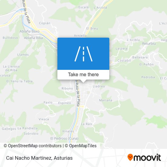 Cai Nacho Martínez map