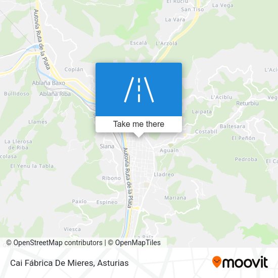 Cai Fábrica De Mieres map