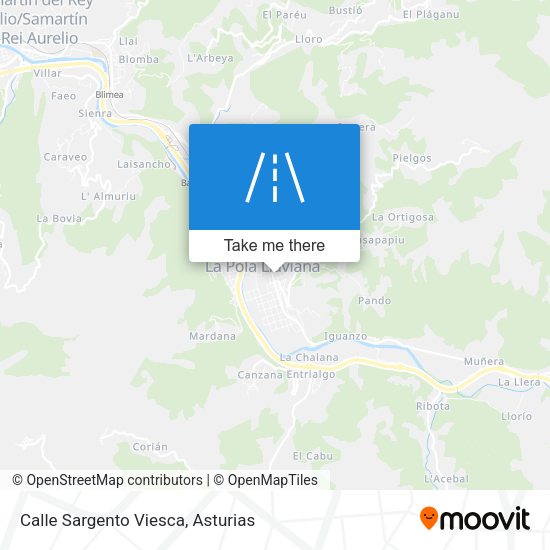 Calle Sargento Viesca map