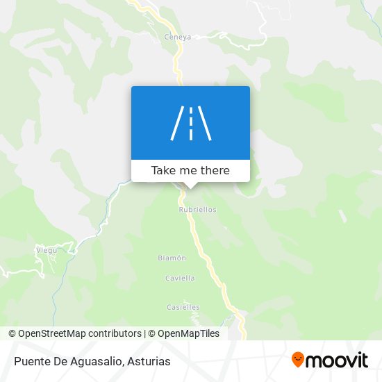 Puente De Aguasalio map