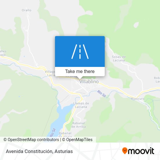 Avenida Constitución map