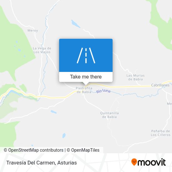 Travesía Del Carmen map