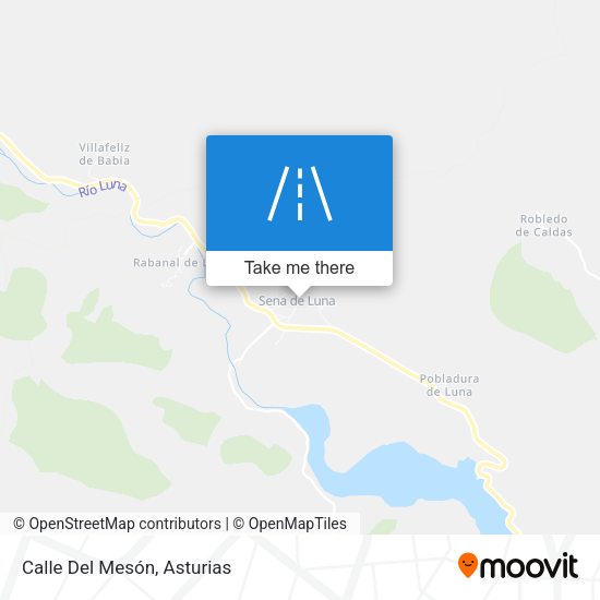 Calle Del Mesón map