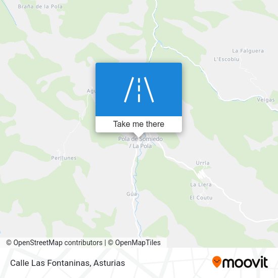 Calle Las Fontaninas map