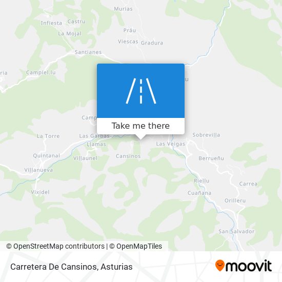 Carretera De Cansinos map