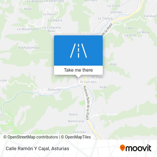 Calle Ramón Y Cajal map