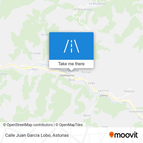 Calle Juan García Lobo map