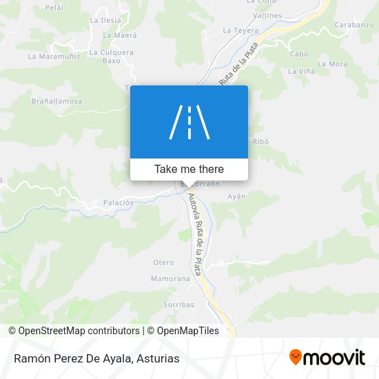 Ramón Perez De Ayala map