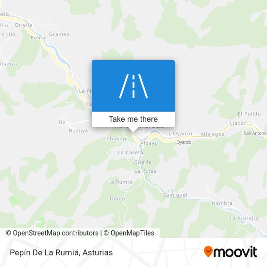 Pepín De La Rumiá map