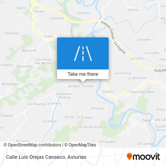 Calle Luis Orejas Canseco map