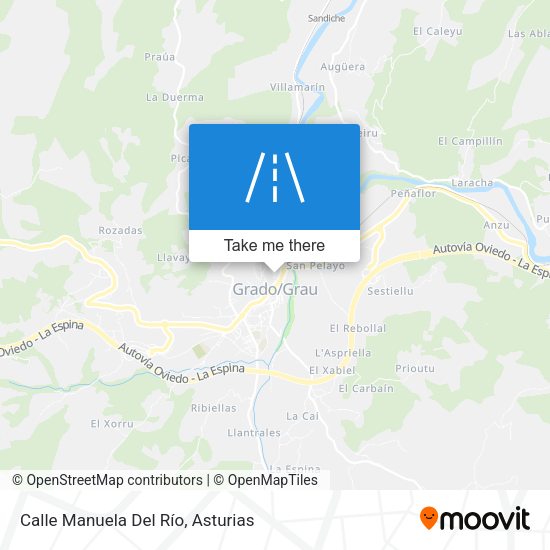 Calle Manuela Del Río map