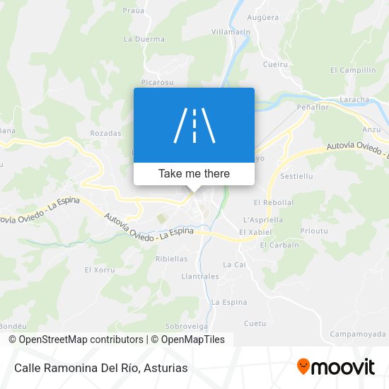 Calle Ramonina Del Río map