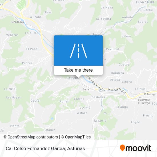 Cai Celso Fernández García map