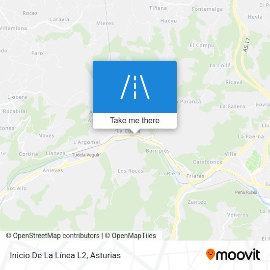 Inicio De La Línea L2 map