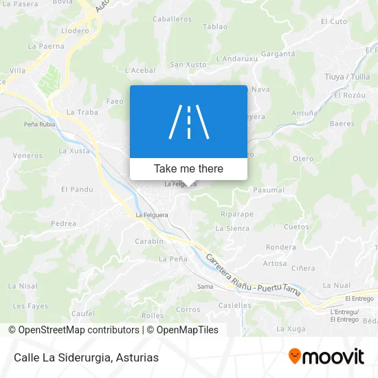 Calle La Siderurgia map