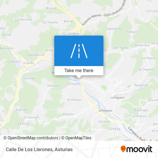 Calle De Los Llerones map