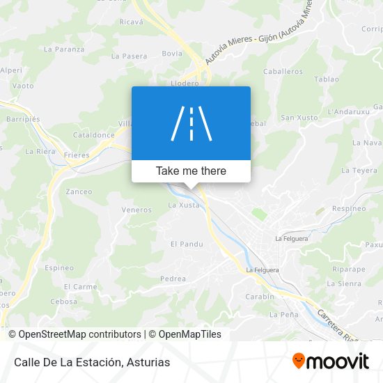 Calle De La Estación map
