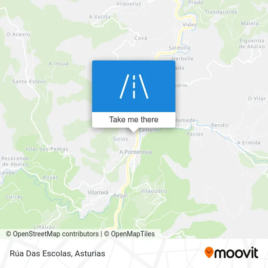 Rúa Das Escolas map