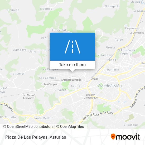 Plaza De Las Pelayas map