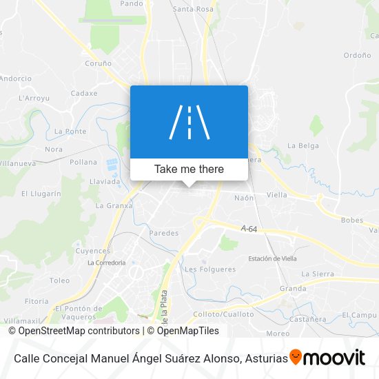 Calle Concejal Manuel Ángel Suárez Alonso map