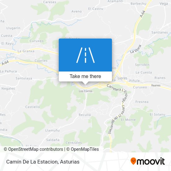 Camín De La Estacion map