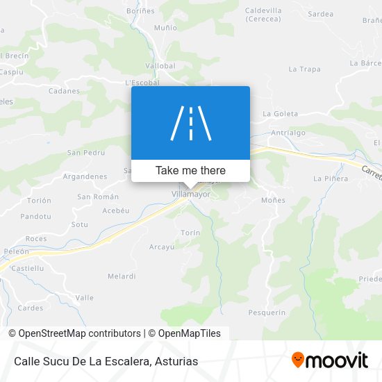 Calle Sucu De La Escalera map