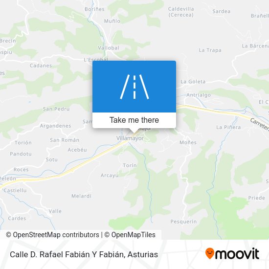 Calle D. Rafael Fabián Y Fabián map