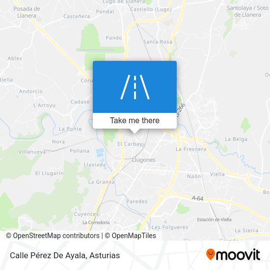 Calle Pérez De Ayala map