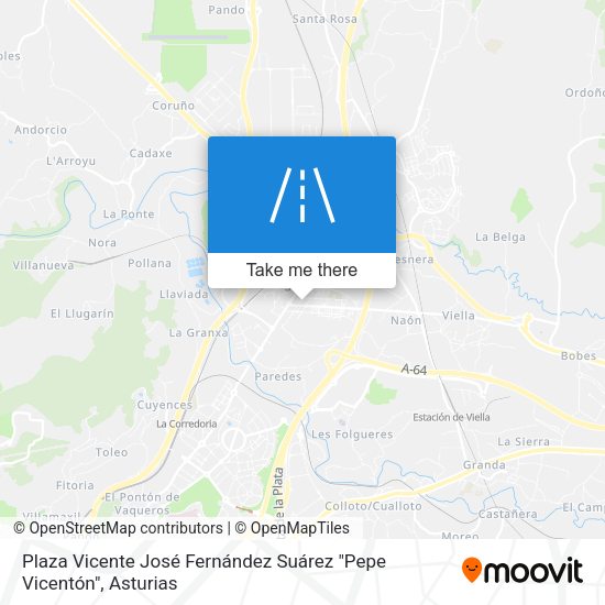 Plaza Vicente José Fernández Suárez "Pepe Vicentón" map
