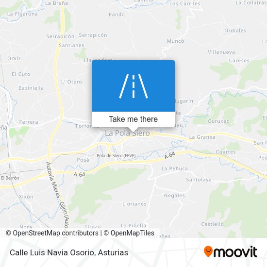 Calle Luis Navia Osorio map