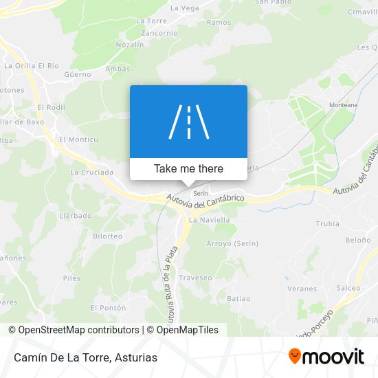 Camín De La Torre map