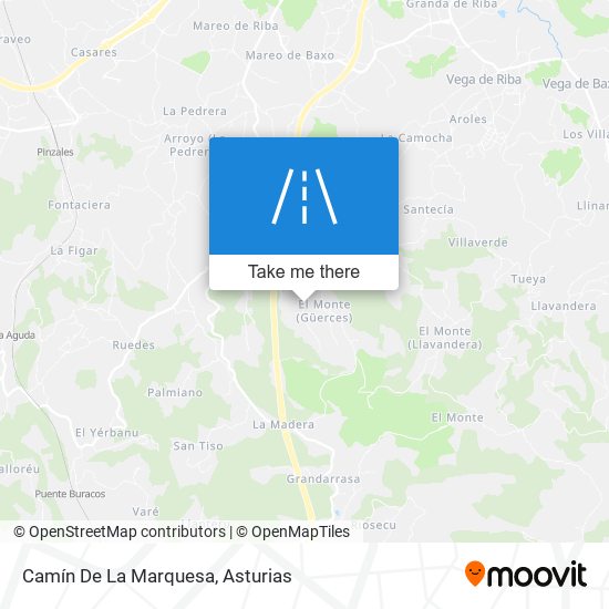 Camín De La Marquesa map