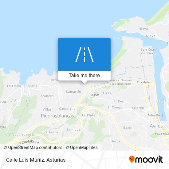 Calle Luis Muñíz map