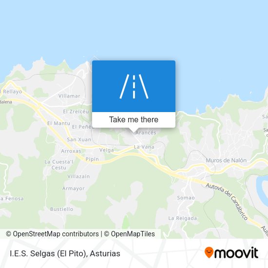 I.E.S. Selgas (El Pito) map