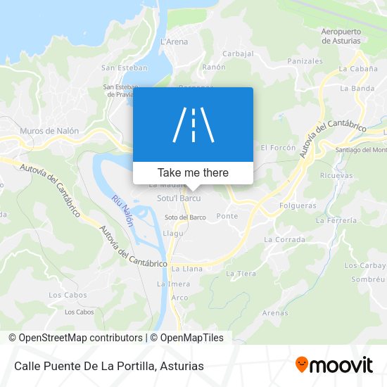 Calle Puente De La Portilla map